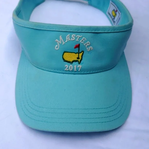 2017 Ladies Masters visor, aqua/teal - Picture 7 of 7